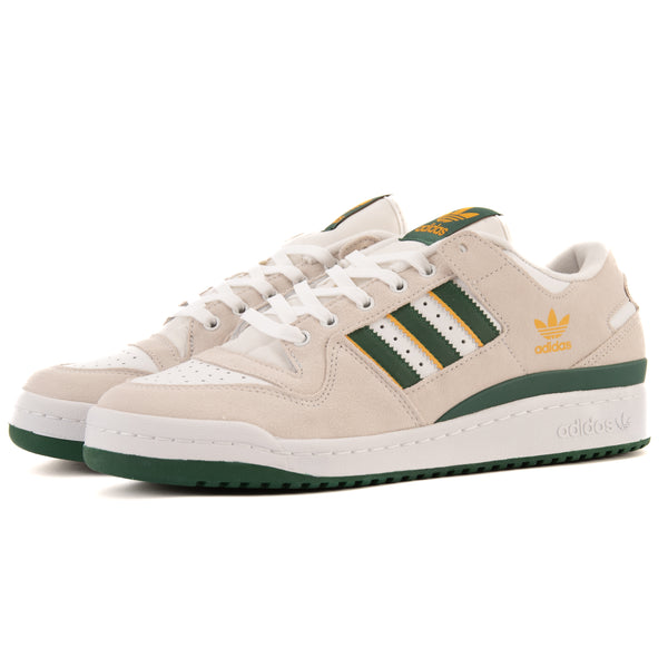 Adidas - Forum 84 Low ADV (Crystal White/Dark Green/Preloved Yellow)